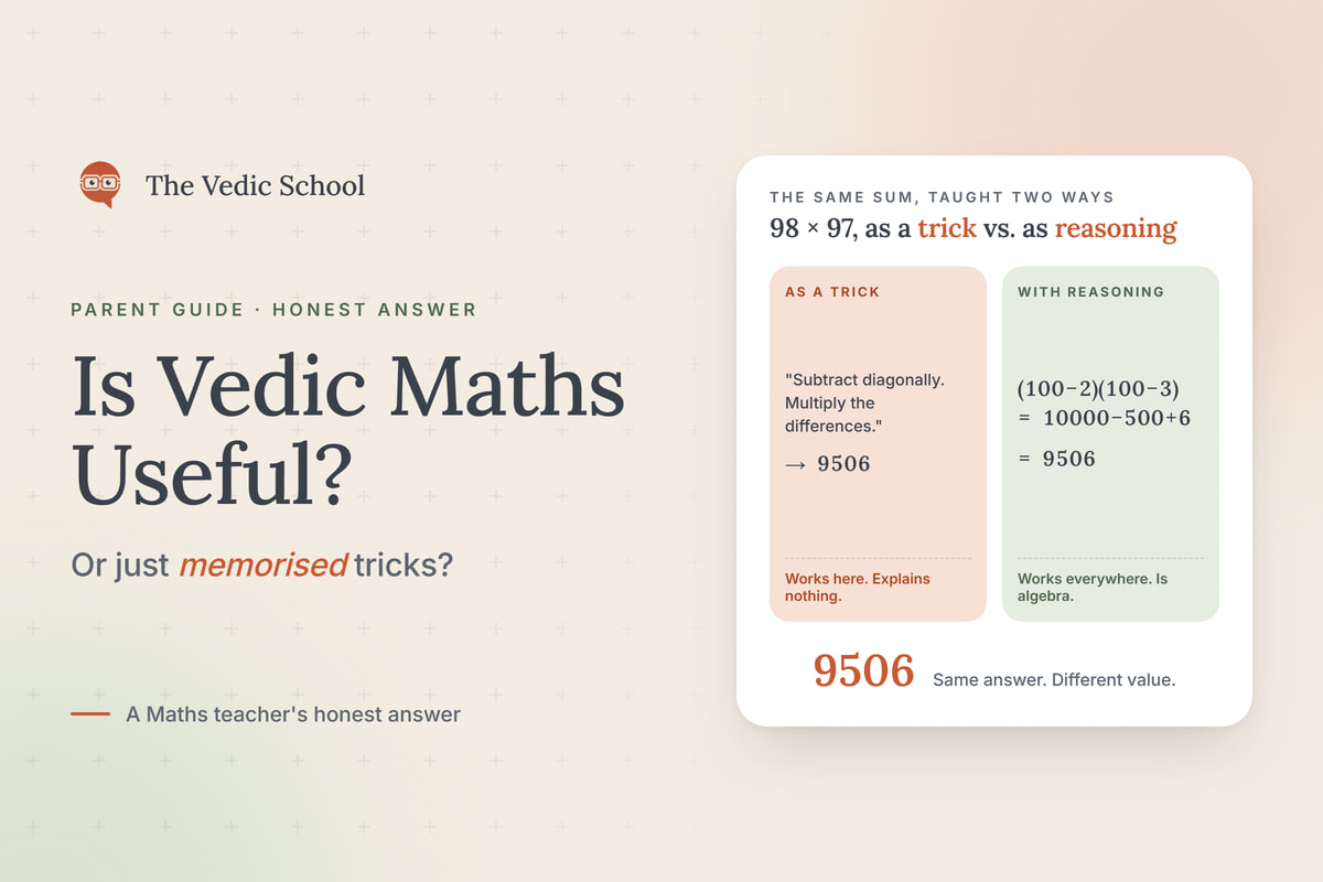 Is Vedic Maths Useful, or Just Tricks? A Teacher Answers